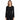 Verwarmd thermoshirt dames zwart, gedragen