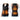 Høgge² verwarmde bodywarmer dames, voor- en achterkant met de 5 warmtezones: buik, nek, bovenrug en onderrug